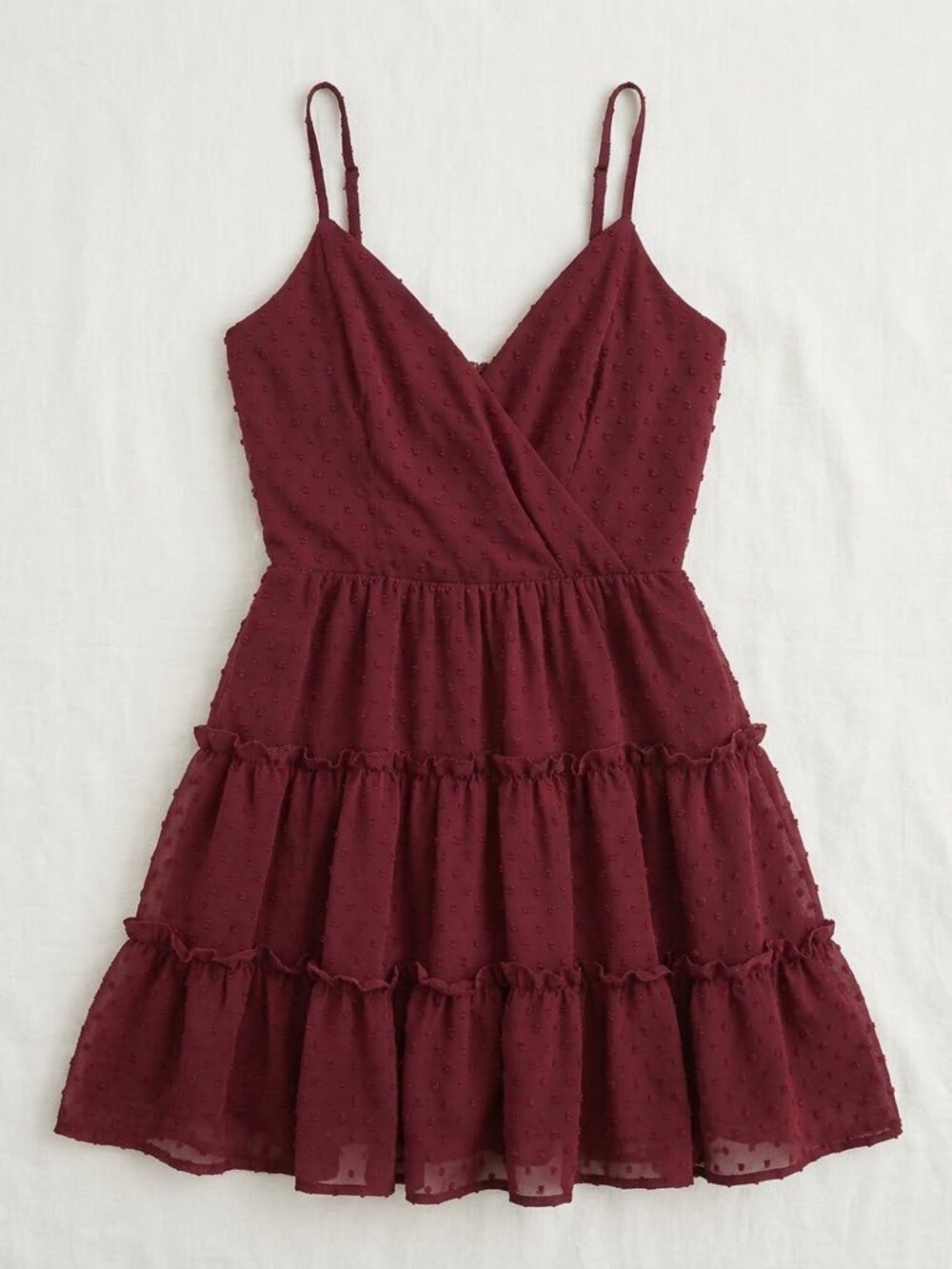 🌺Trixxi Swiss Dot Tiered Mini Dress🌺